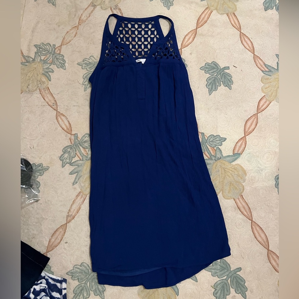 Blue dress